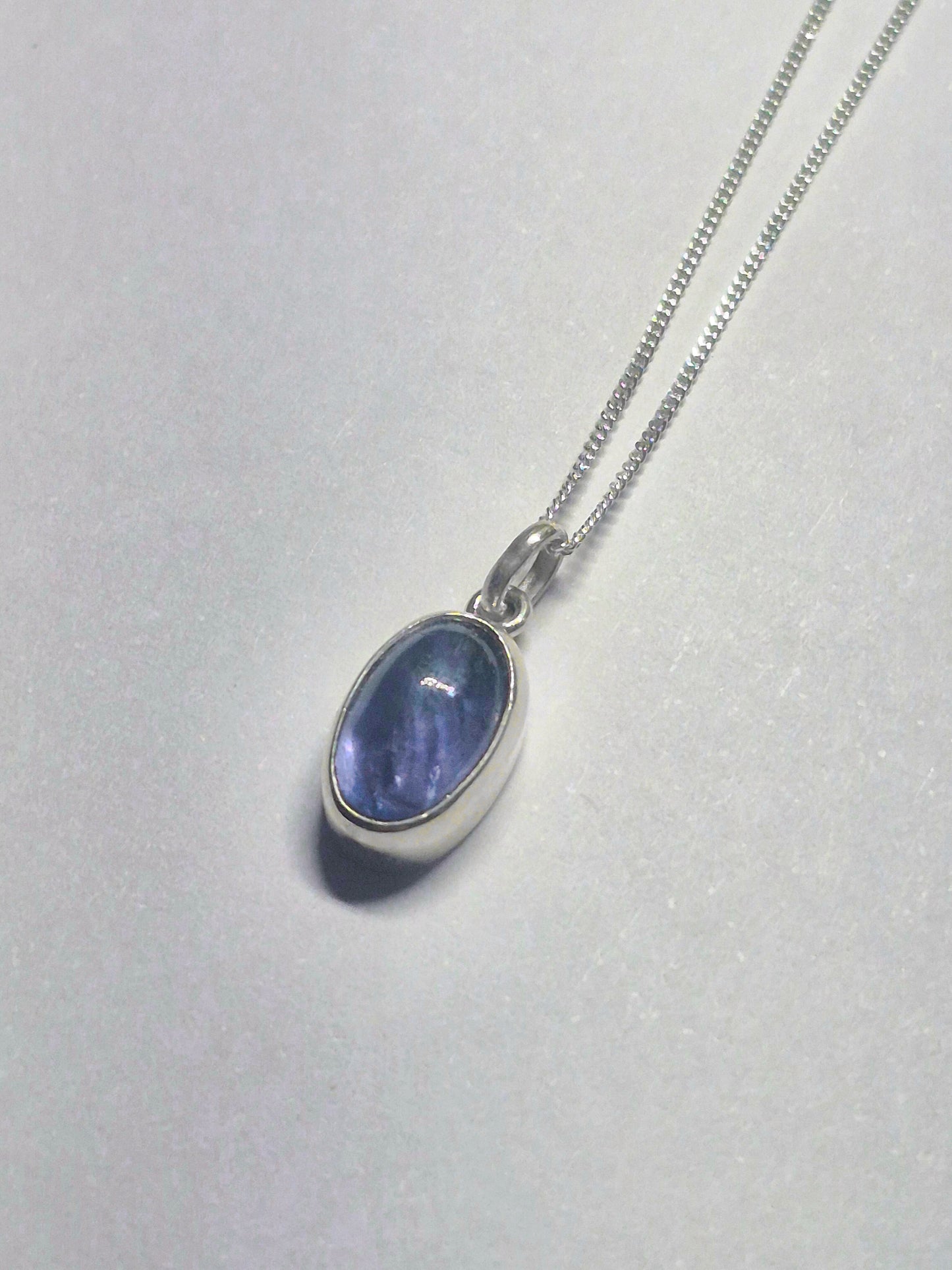 Iolite pendant