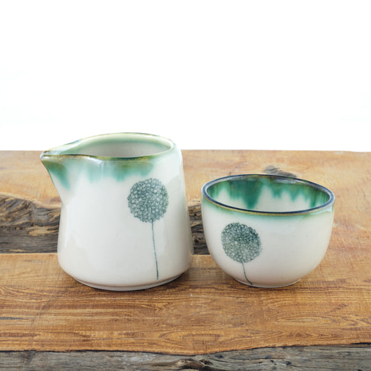 Jug and bowl set - Allium Design