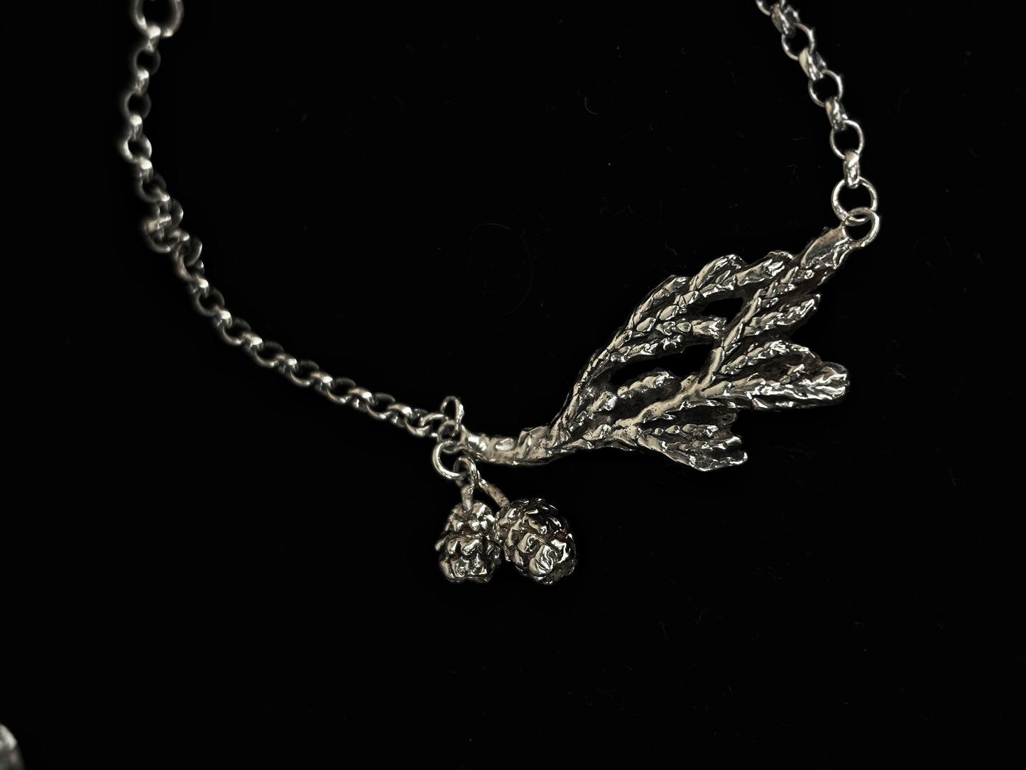 Floral bracelet - juniper branch