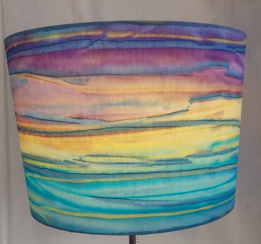 Abstract Purple Lampshade