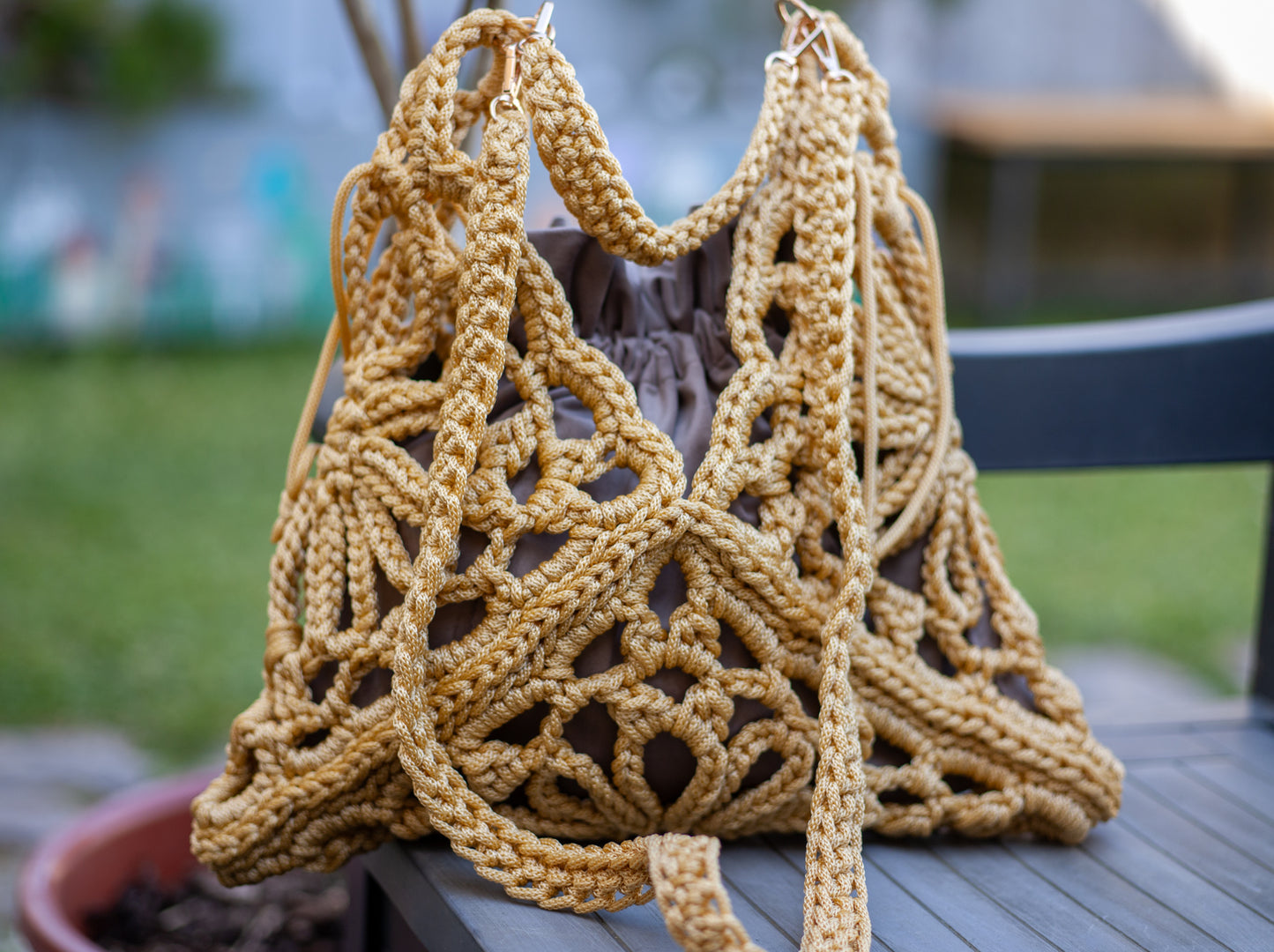 Crochet Lace Bag