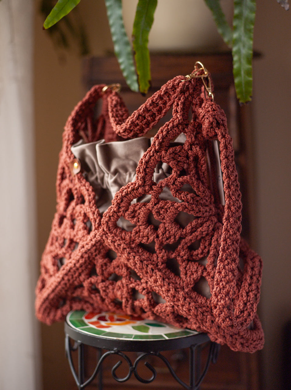 Crochet Lace Bag