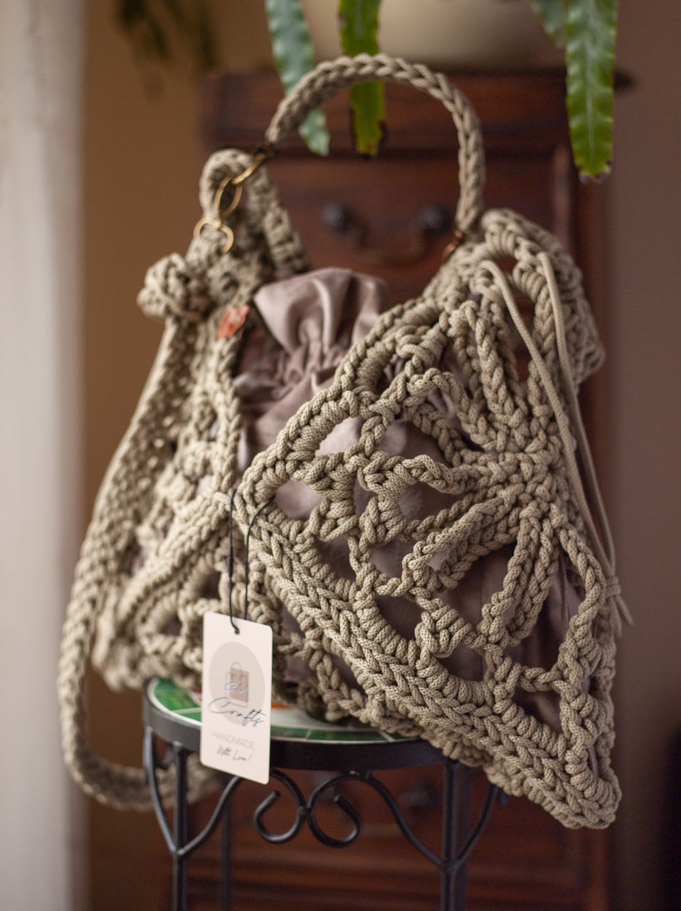 Crochet Lace Bag