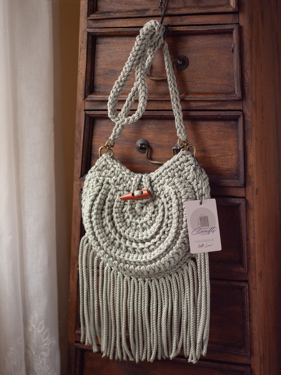 Crochet Tassel Bag