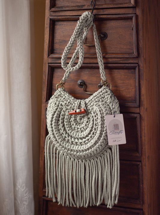 Crochet Tassel Bag