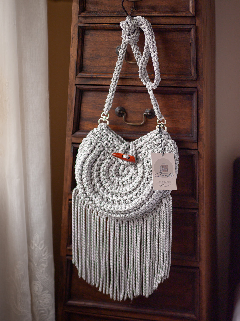 Crochet Tassel Bag