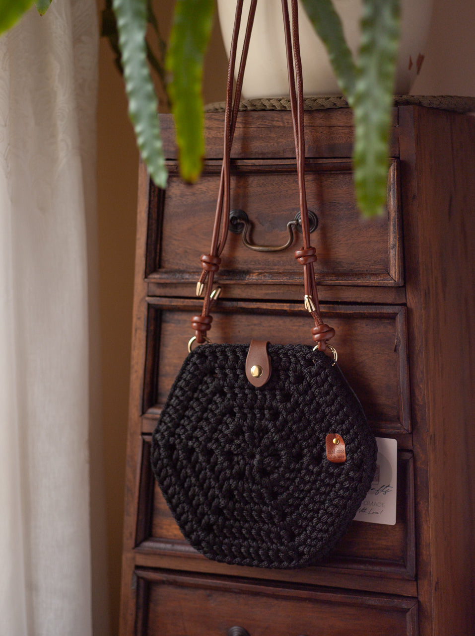 Crochet Hexagon Bag