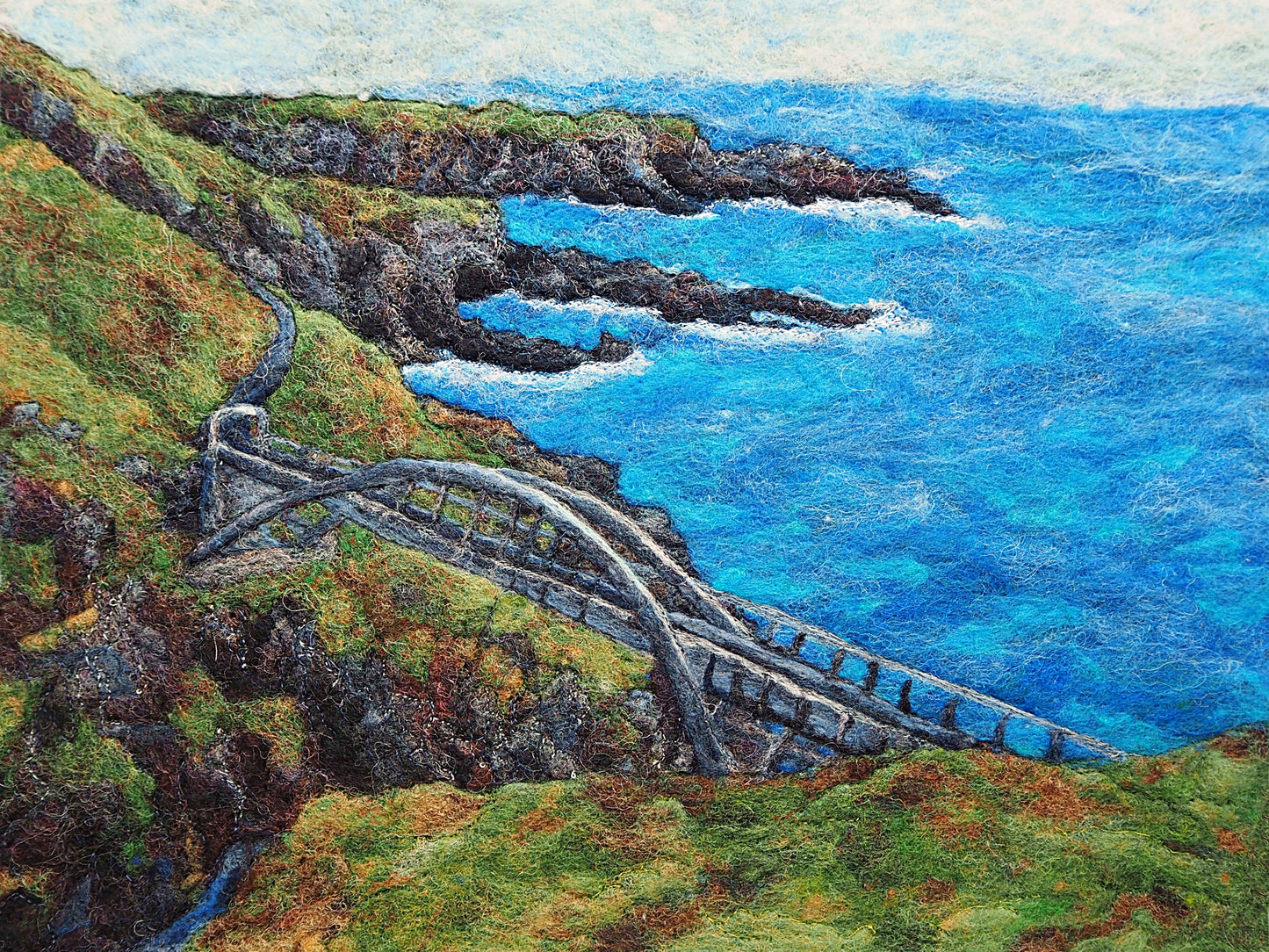 Mizen Head - Original needle felted artwork