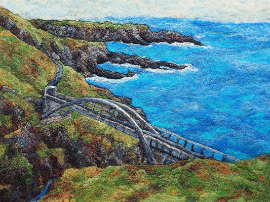Mizen Head - Original needle felted artwork