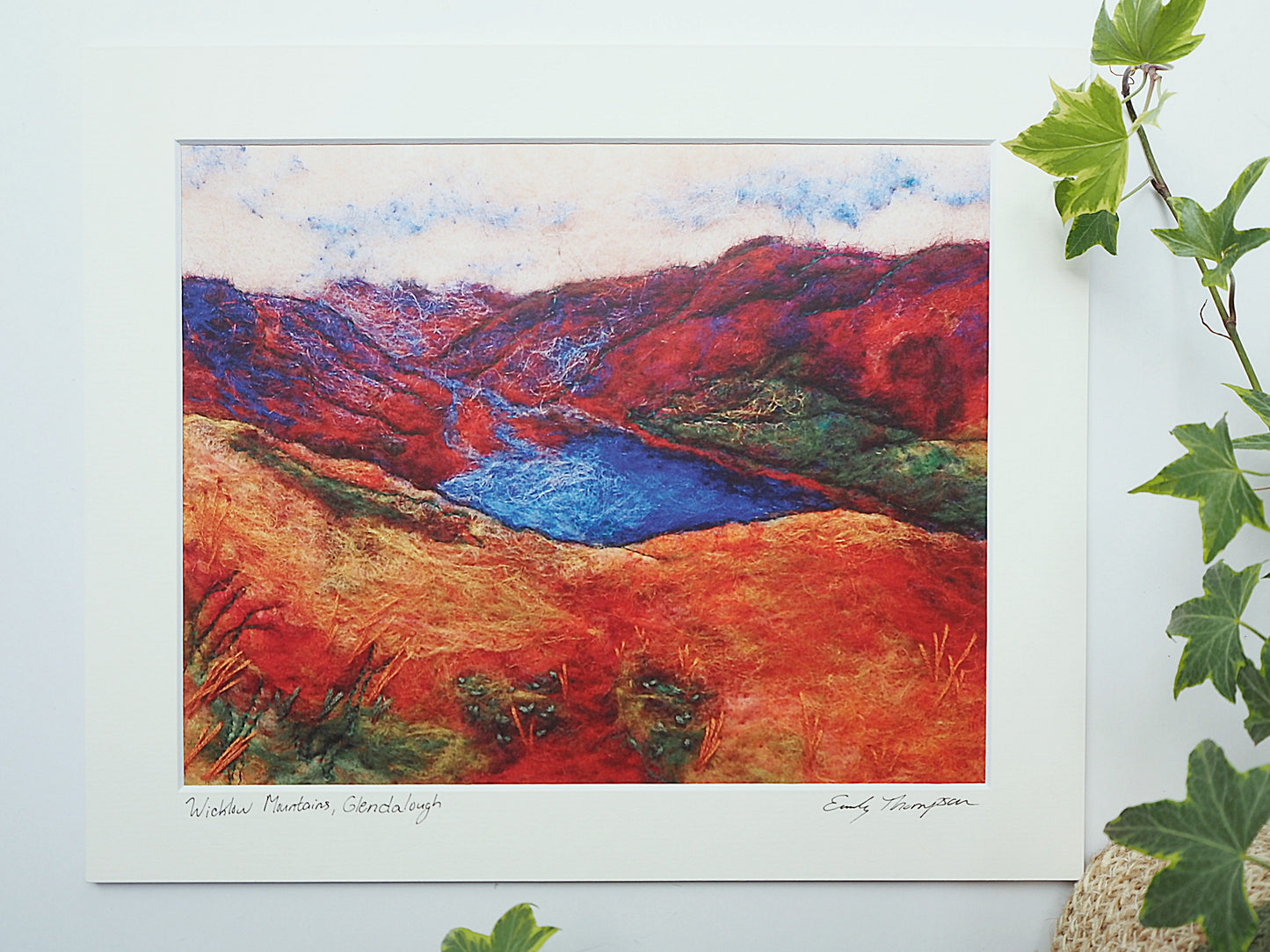 Wicklow Mountains (mounted print)