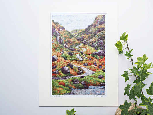 Gap of Dunloe  (mounted print)