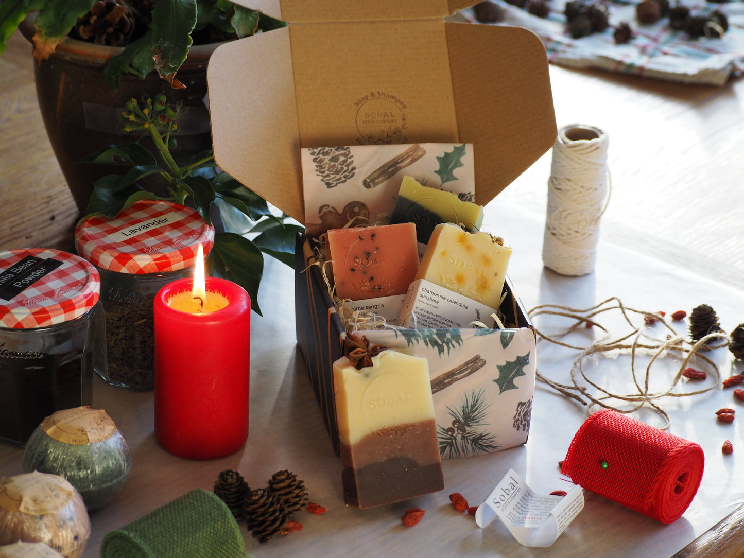 Christmas Soap Hamper