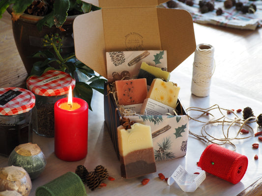 Christmas Soap Hamper