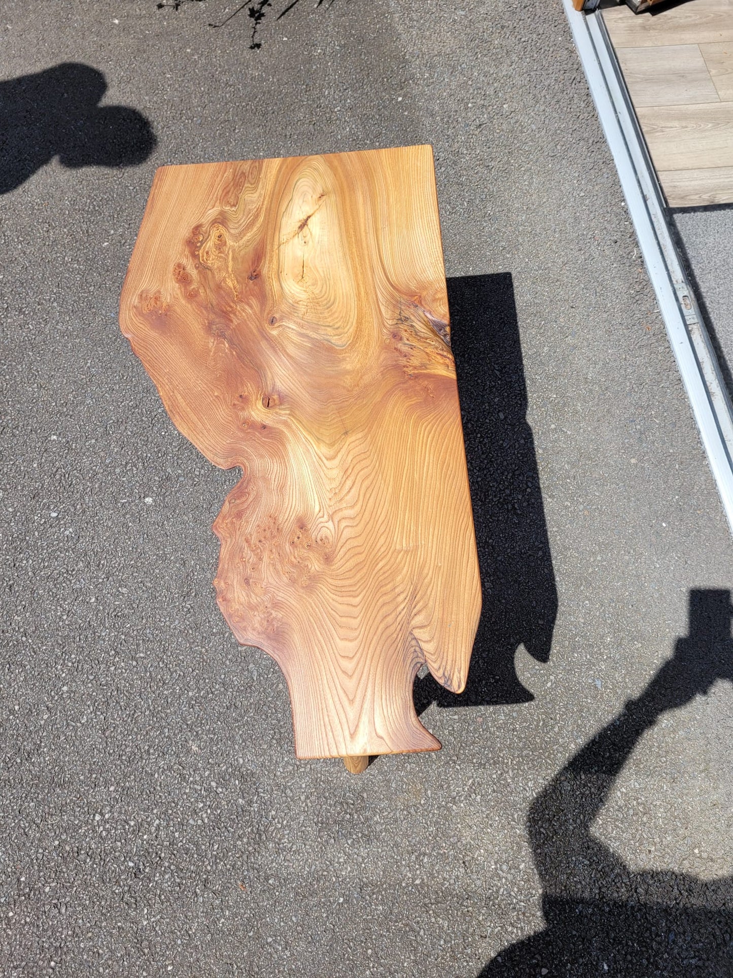 Burr Oak Live Edge Table