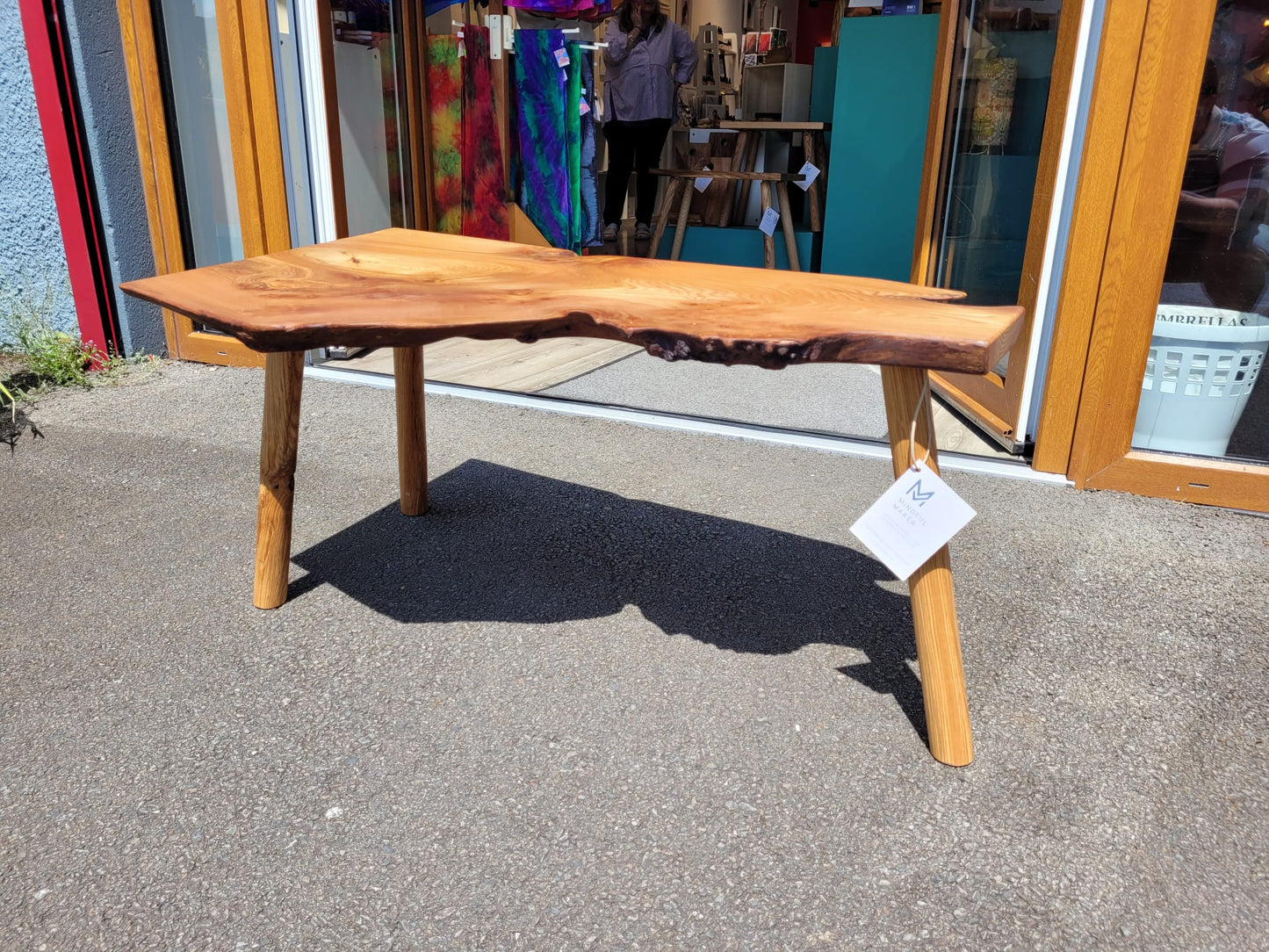 Burr Oak Live Edge Table