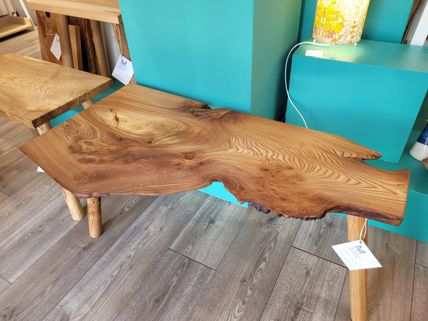 Burr Oak Live Edge Table