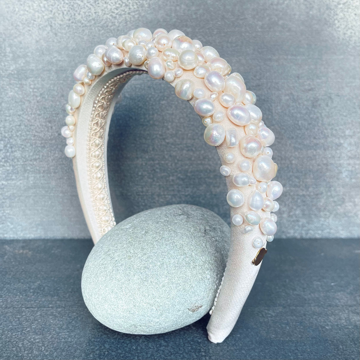 Bridal Frashwater Pearl Hairband