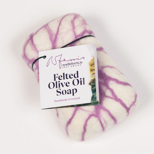 Felted Soap - Purple