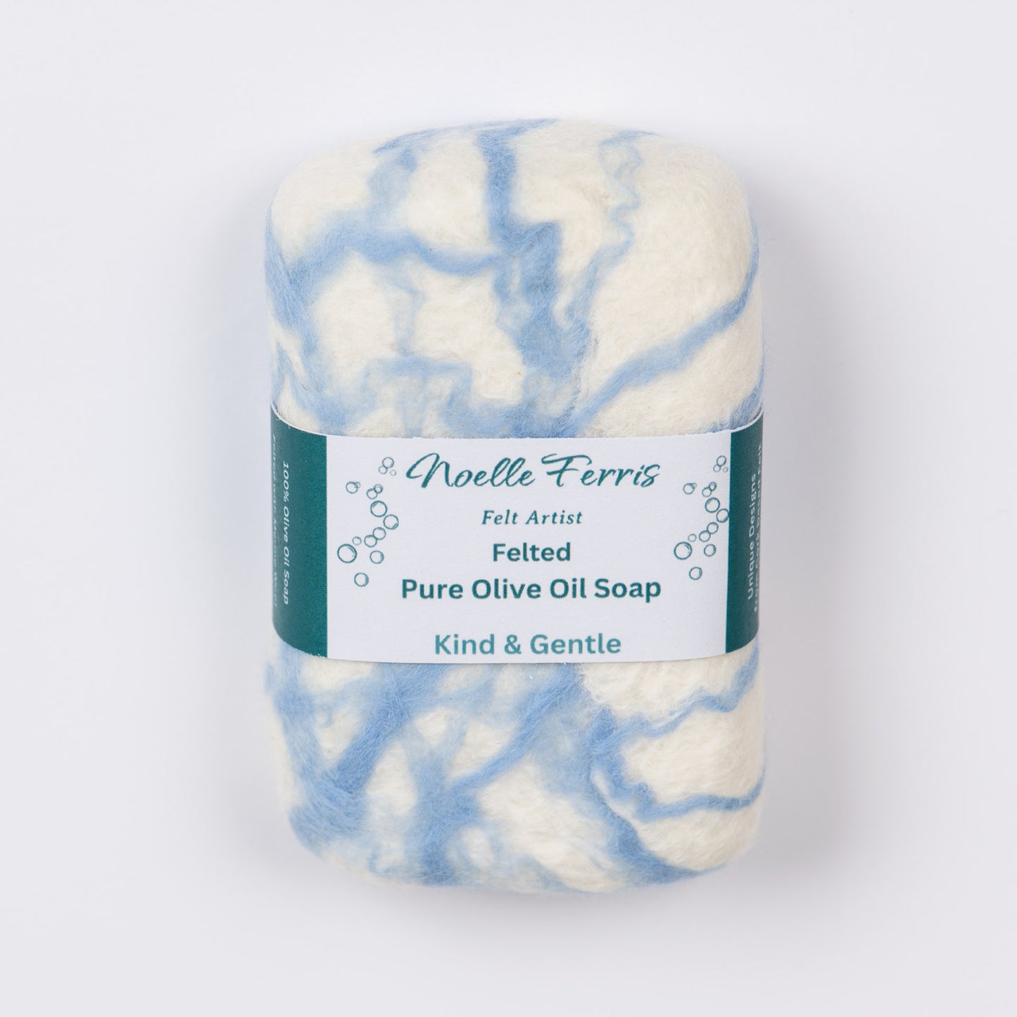 Felted Soap - Blue