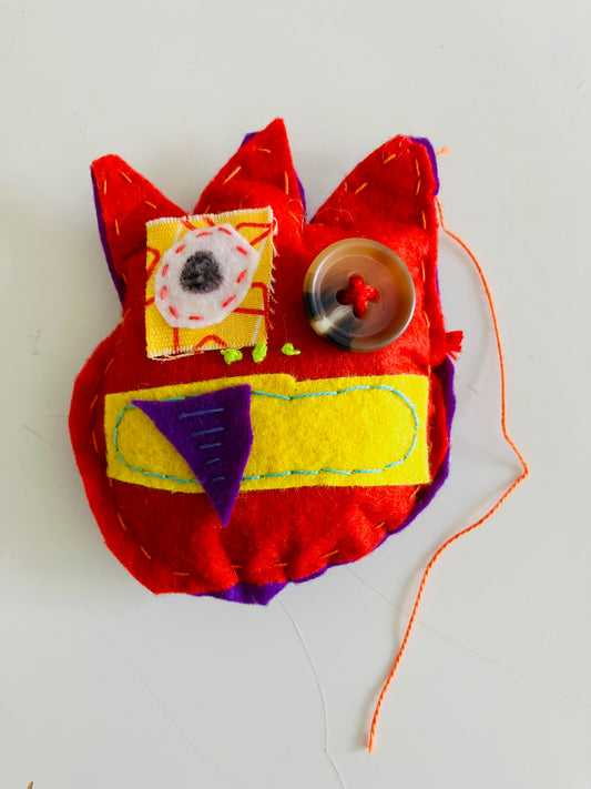Scrappy Stitch Workshop for Kids with Sarah Buckley- Saturday 16th Aug 11-1.30pm, Fermoy Library