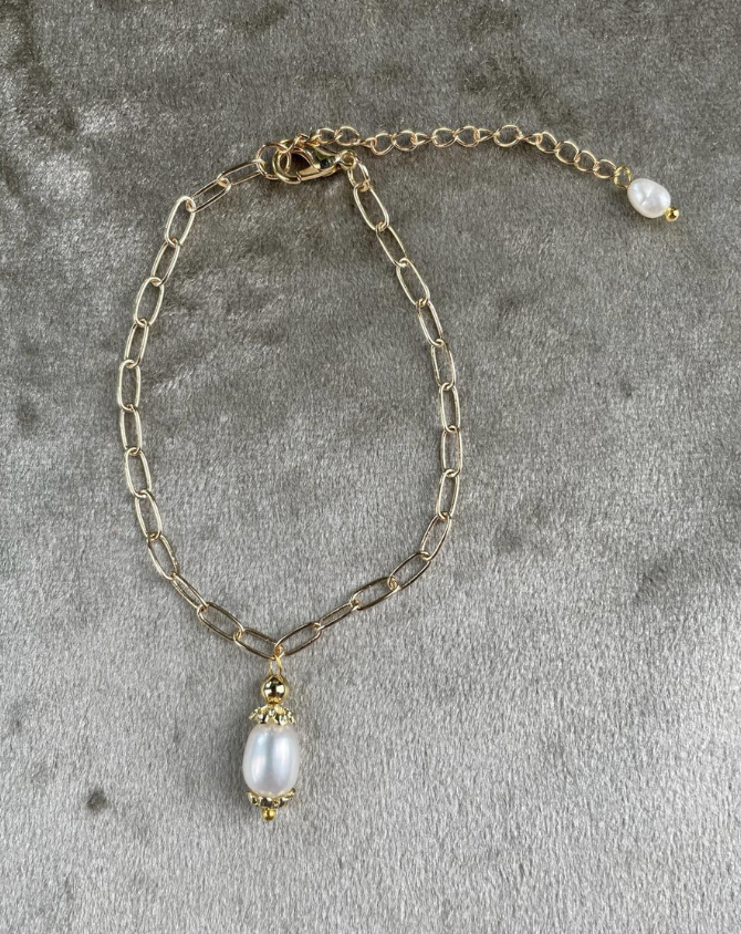 Bauble Bracelet | Freshwater Long Pearl | Wisdom