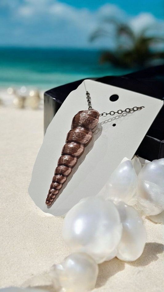 Copper Pendant “Sea Shell”