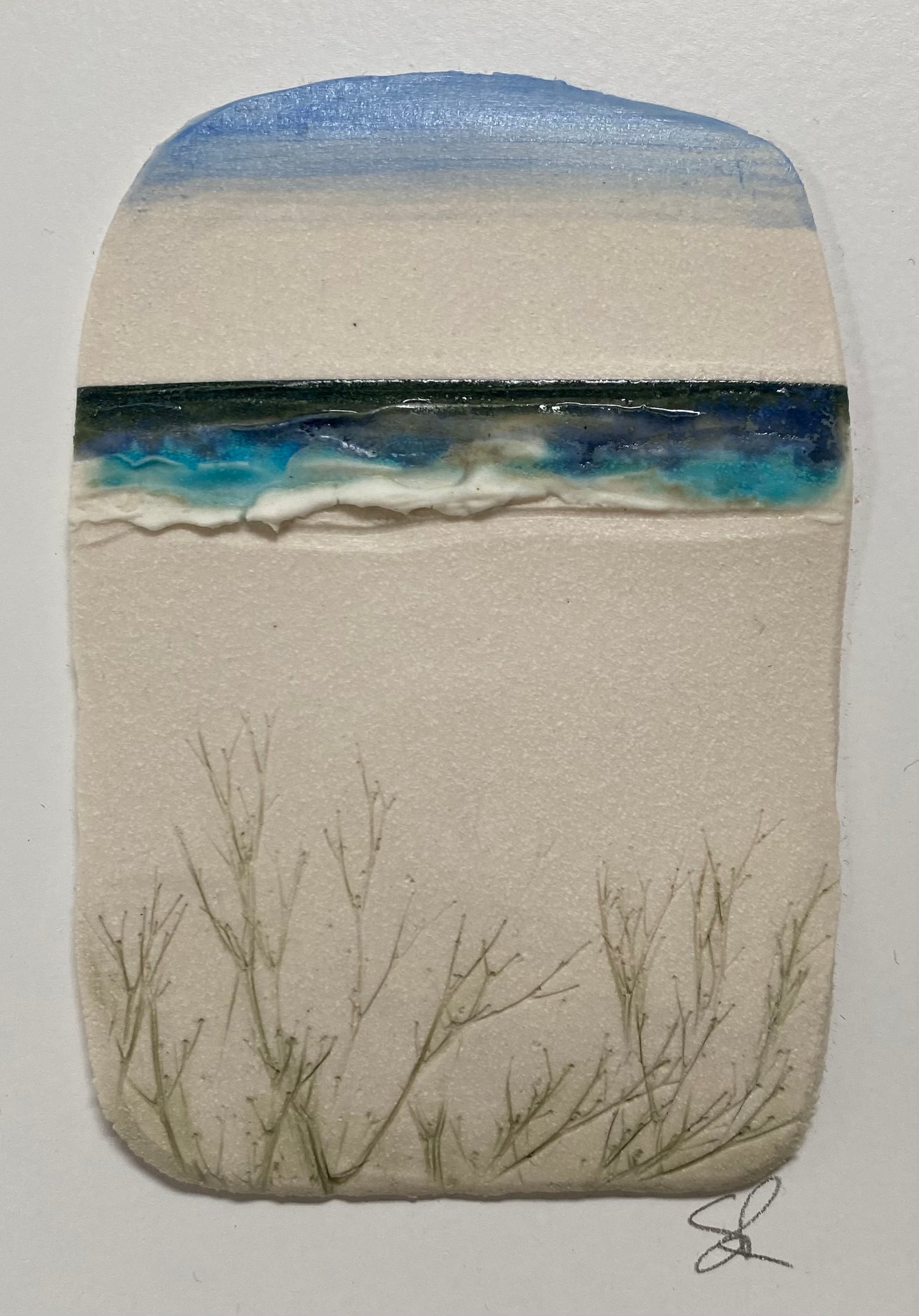 Small seascape 4, Grasses