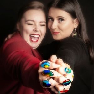 Glass Art Rings