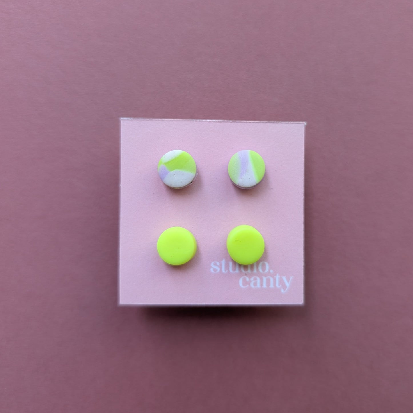 TINY DOTS earring stud set
