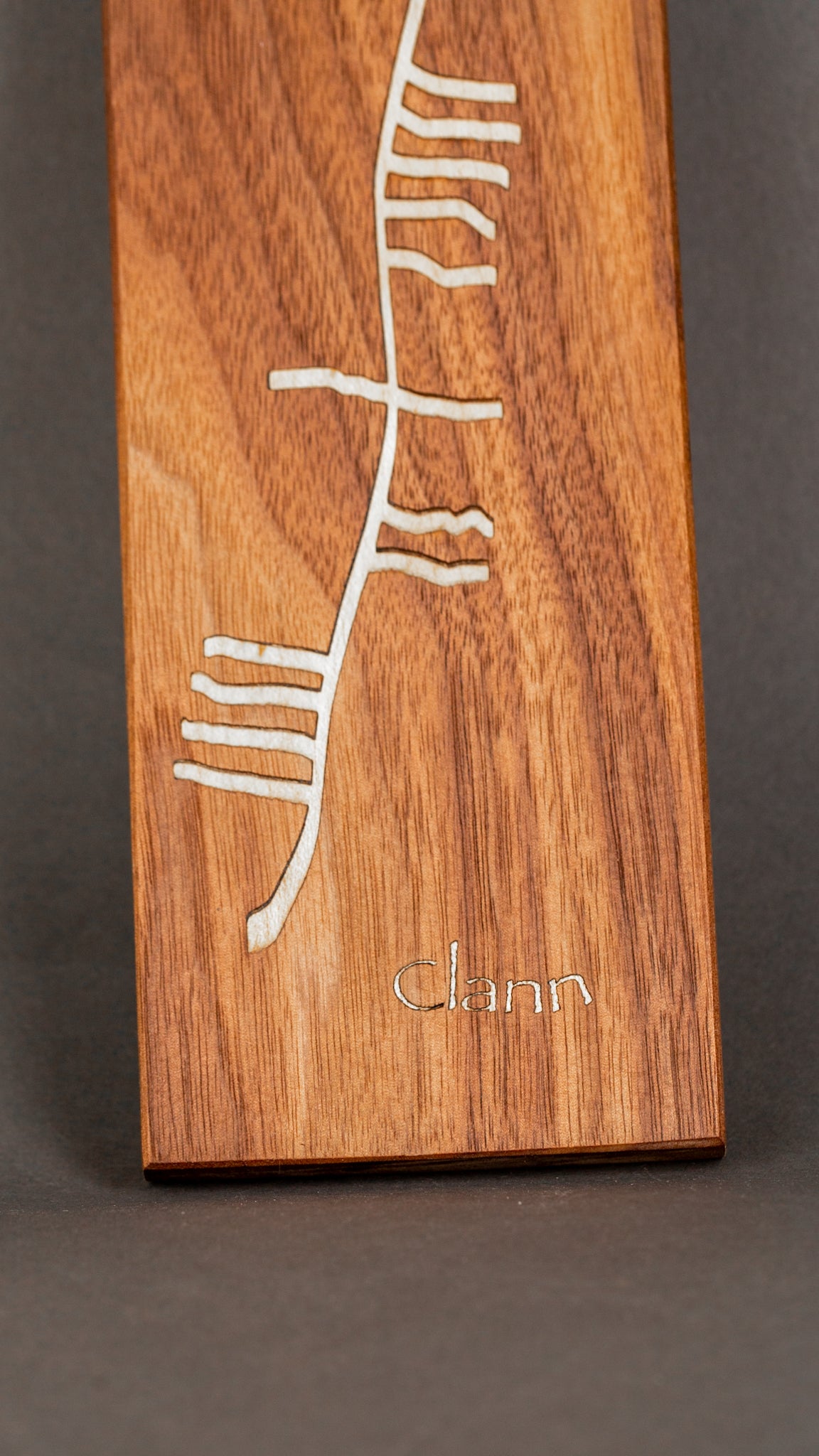 Clann - Ogham inlay wall plaque