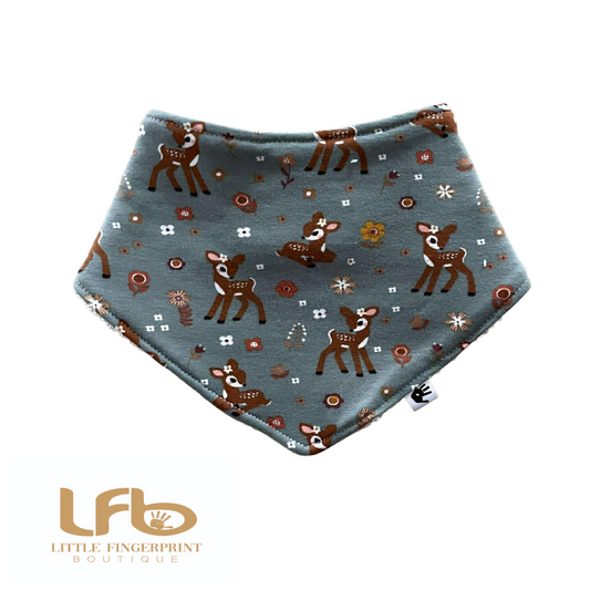Baby Deer -  Baby Bandana Bib – Absorbent Dribble Bib