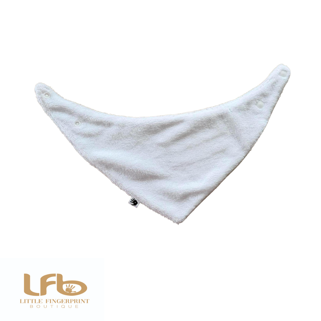 Bear Red -  Baby Bandana Bib – Absorbent Dribble Bib