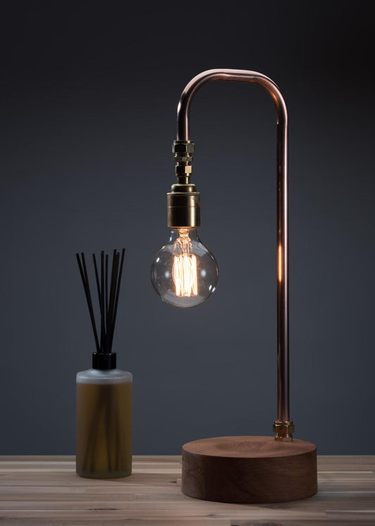 Copper Pipe Desk Lamp