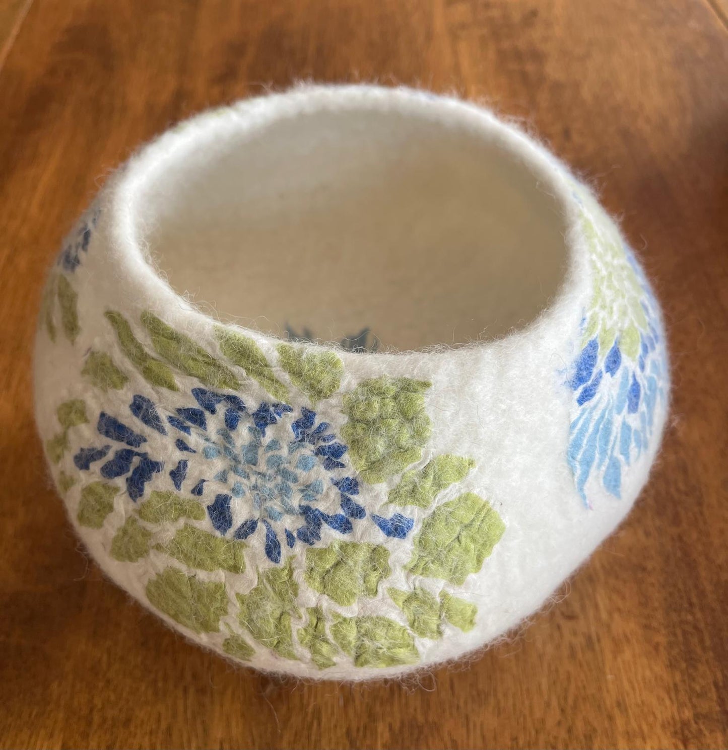 Felted bowl
