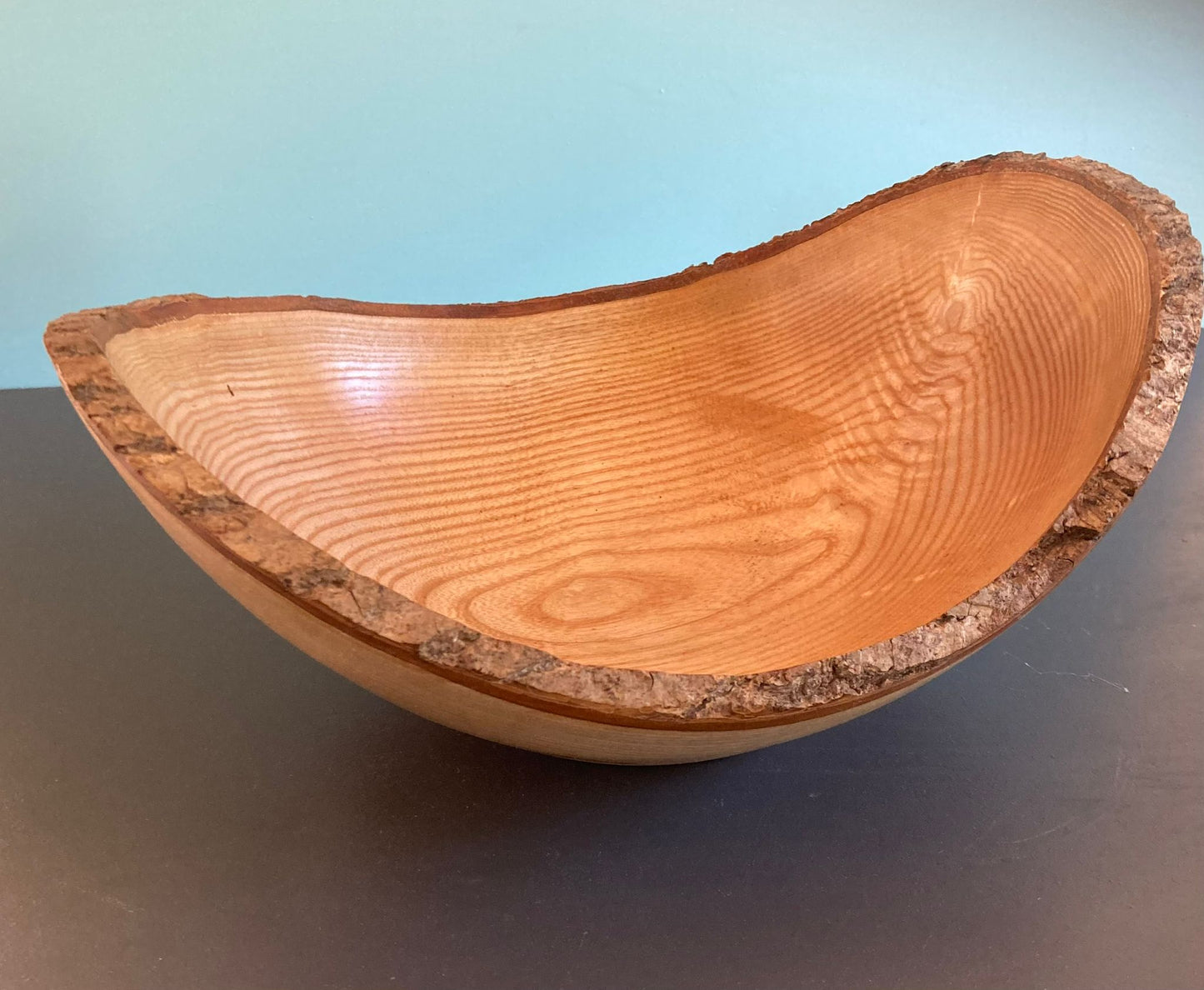 Natural Edge Ash Bowl