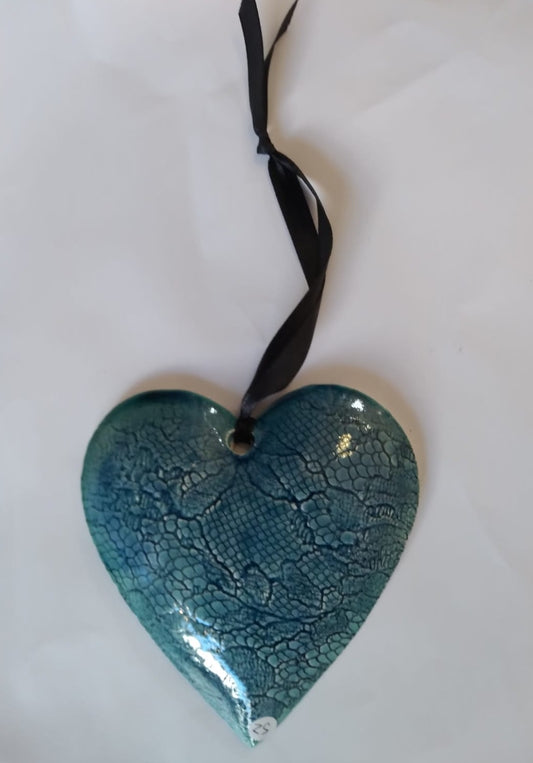 Small Raku Heart