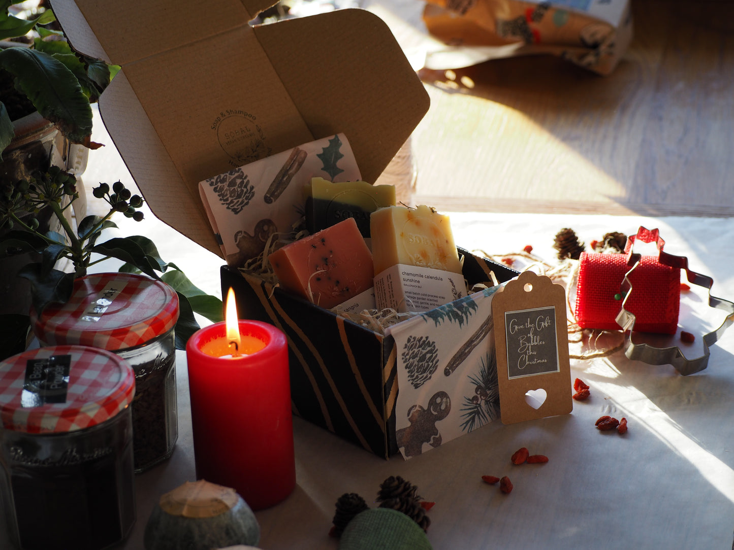 Christmas Soap Hamper