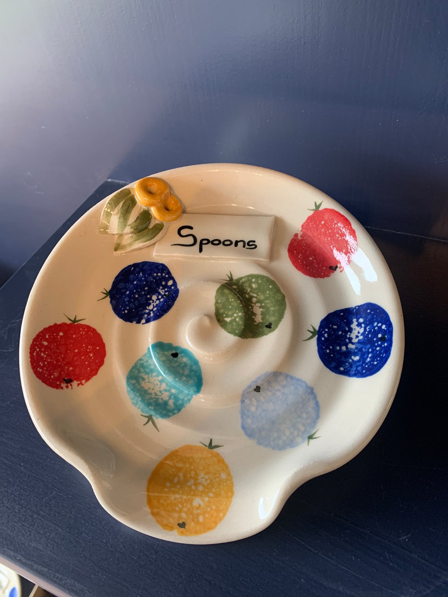 Spoons rest plate m