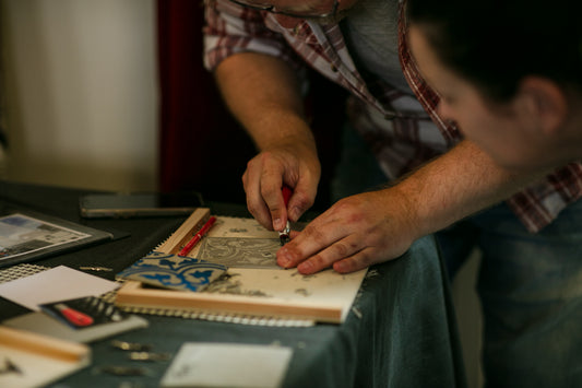 Lino Printing Workshop for Beginners with John Bastow- Friday 8th Aug 6-9pm, Greywood Arts Events