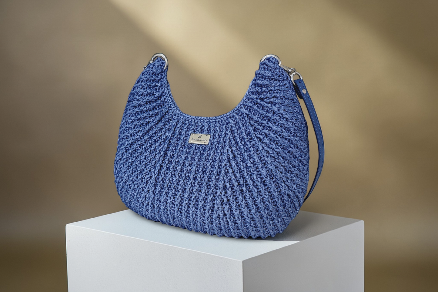 Indigo Hobo Bag