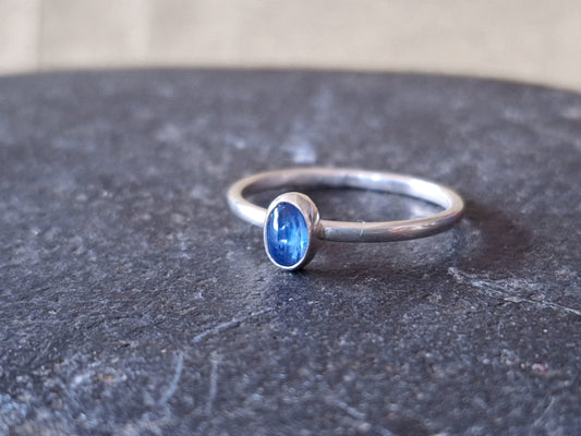 Kyanite stacking ring 2