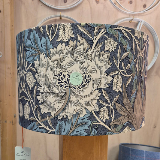 Our 'Honeysuckle & Tulip' 40 cm Drum Shade.