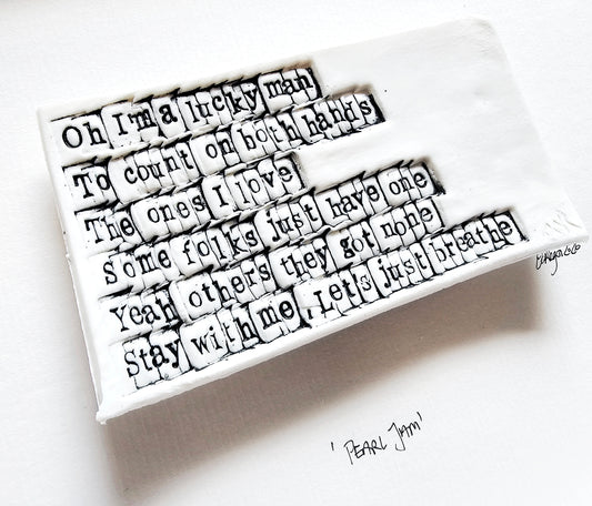 Lucky man - Just Breathe - Pearl Jam - large frame
