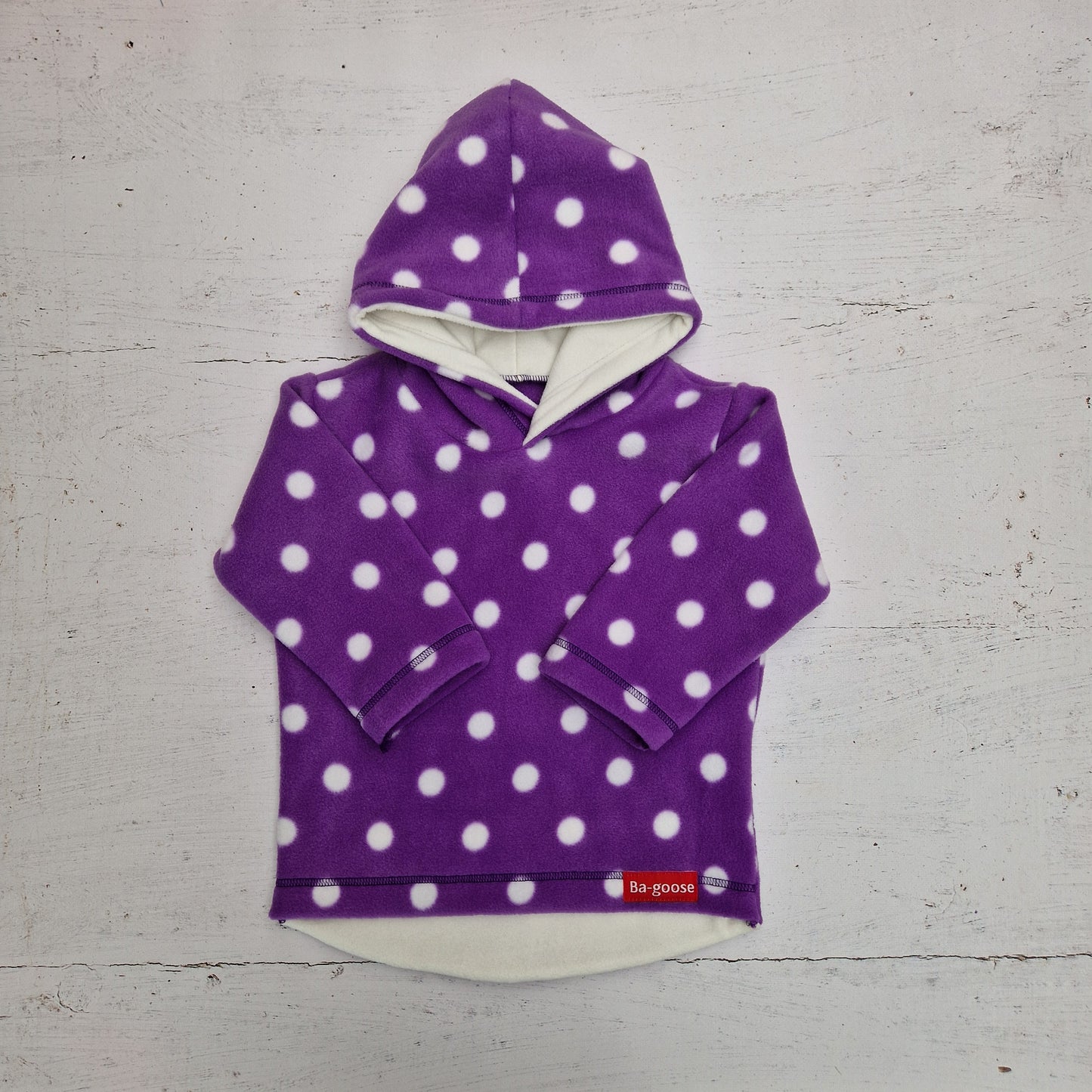 purple polka dot