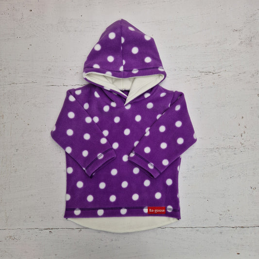 purple polka dot