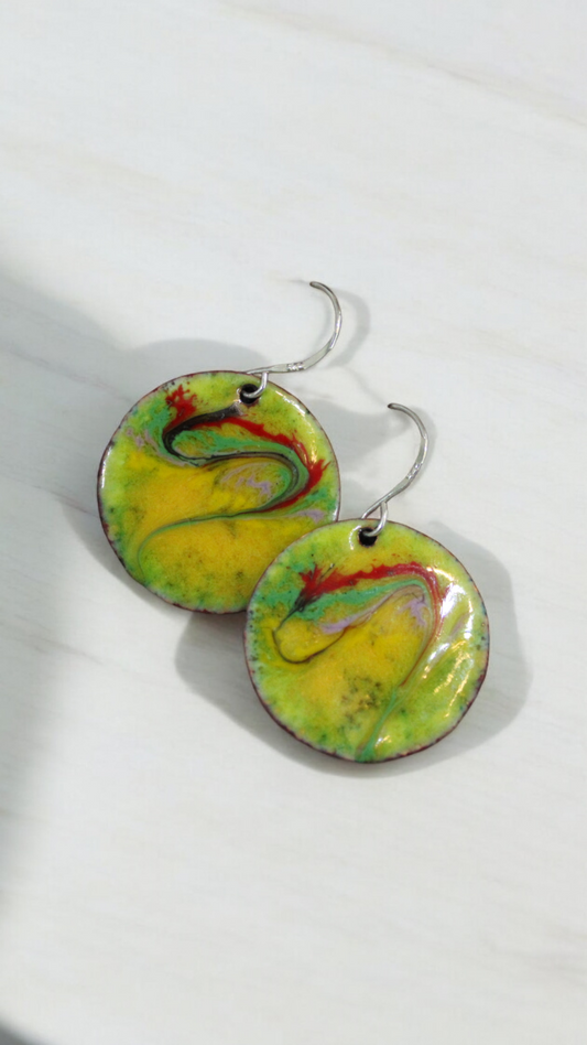 Lime Sorbet Earrings