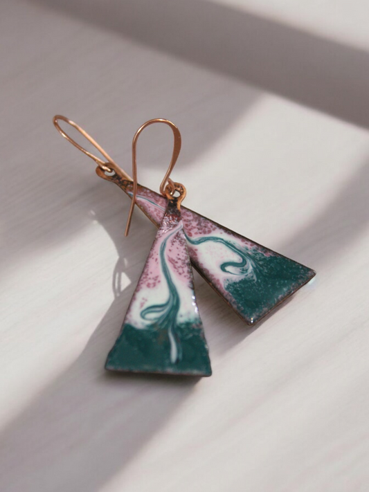 Rosy Moss Earrings