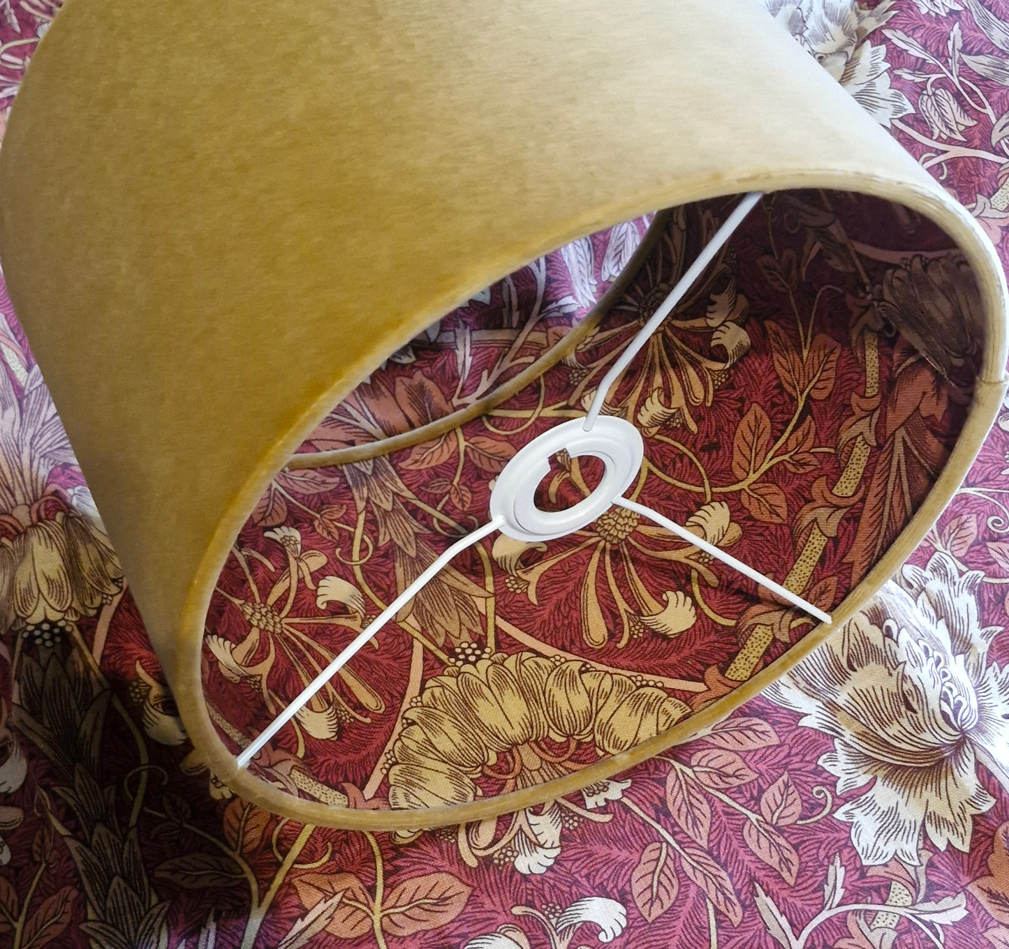 Our 'Barley Twist' 30cm Drum Shade