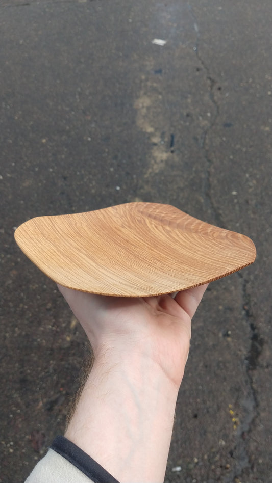 Olive Ash Square Small Plate