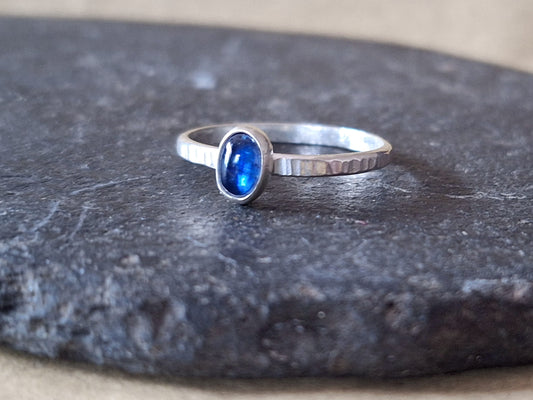 Kyanite stacking ring 1